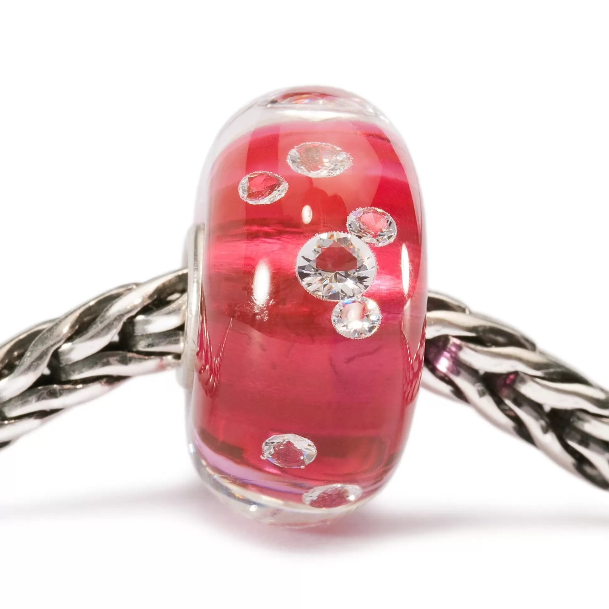 Trollbeads Beads*Diamante Rosa